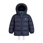 Navy Winter Puffer Coat | Lilune Outerwear